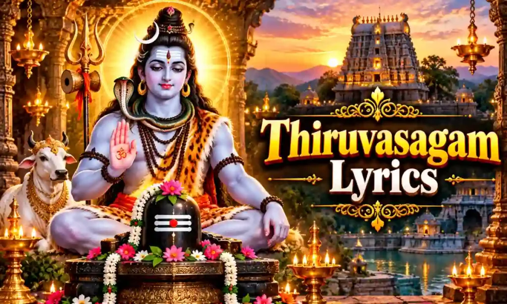 Thiruvasagam Lyrics in Tamil